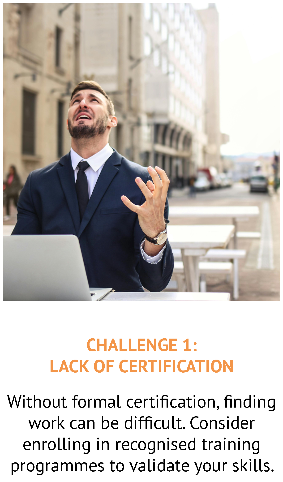 COMMON CHALLENGES AND HOW TO OVERCOME THEM01 Lack of Certification