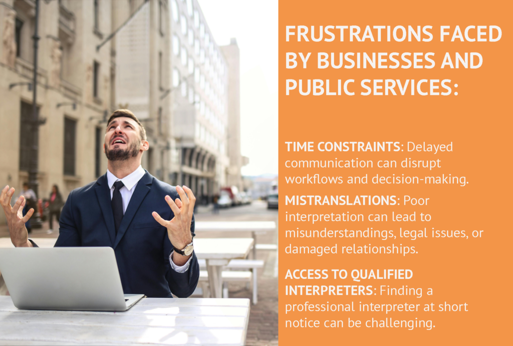 Common Challenges In Language Interpretation01 Frustrations Faced By Businesses And Public Services Image