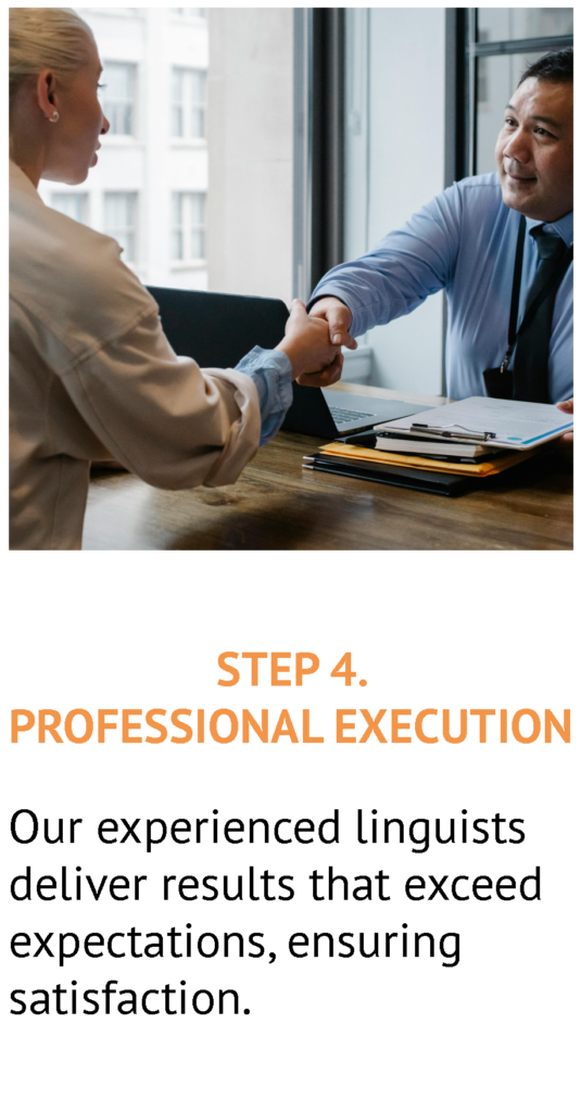 Certified Interpreting Agencies London How To Book Our Services 04 Professional Execution Image