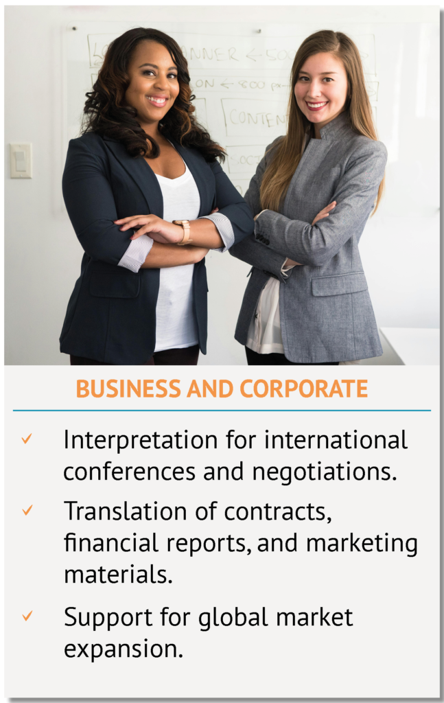 Interpreting & Translation Services For Key Sectors 01 Business and Corporate Image