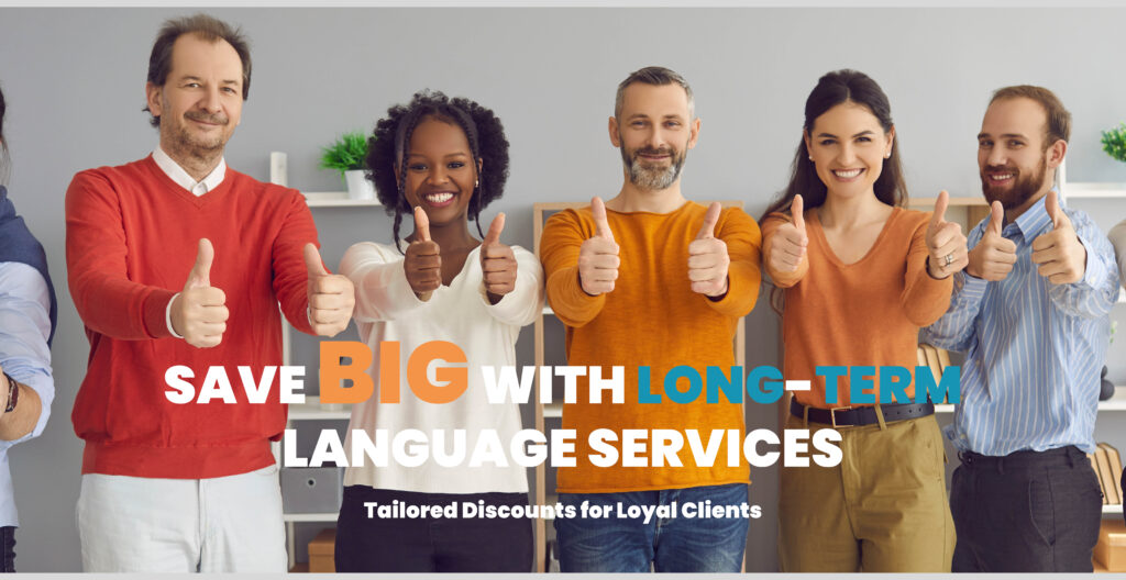 Save Big With Long-Term Language Services Main Image