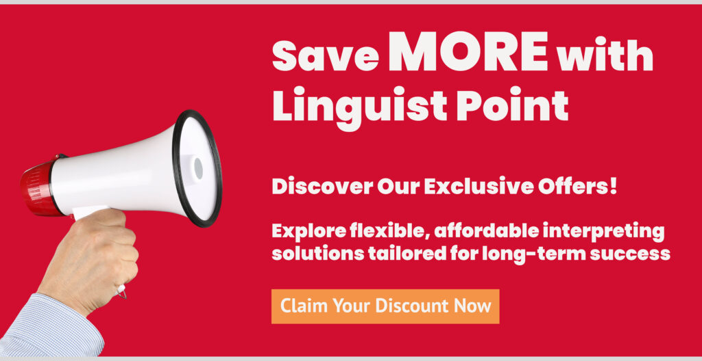 Special Offers on Interpreting Services – Save More, Get More Main Image