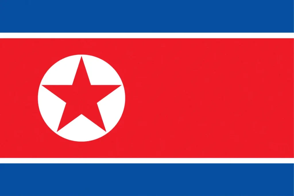 North Korean Flag Image