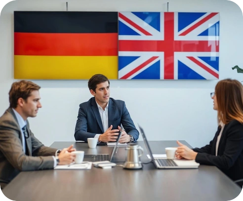 Accurate and Certified German to English Translation Services Image